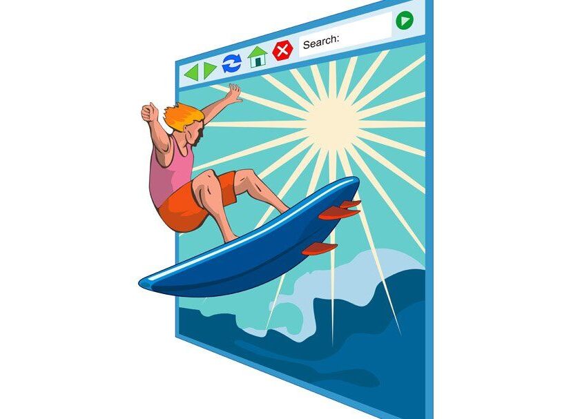 internet surfer